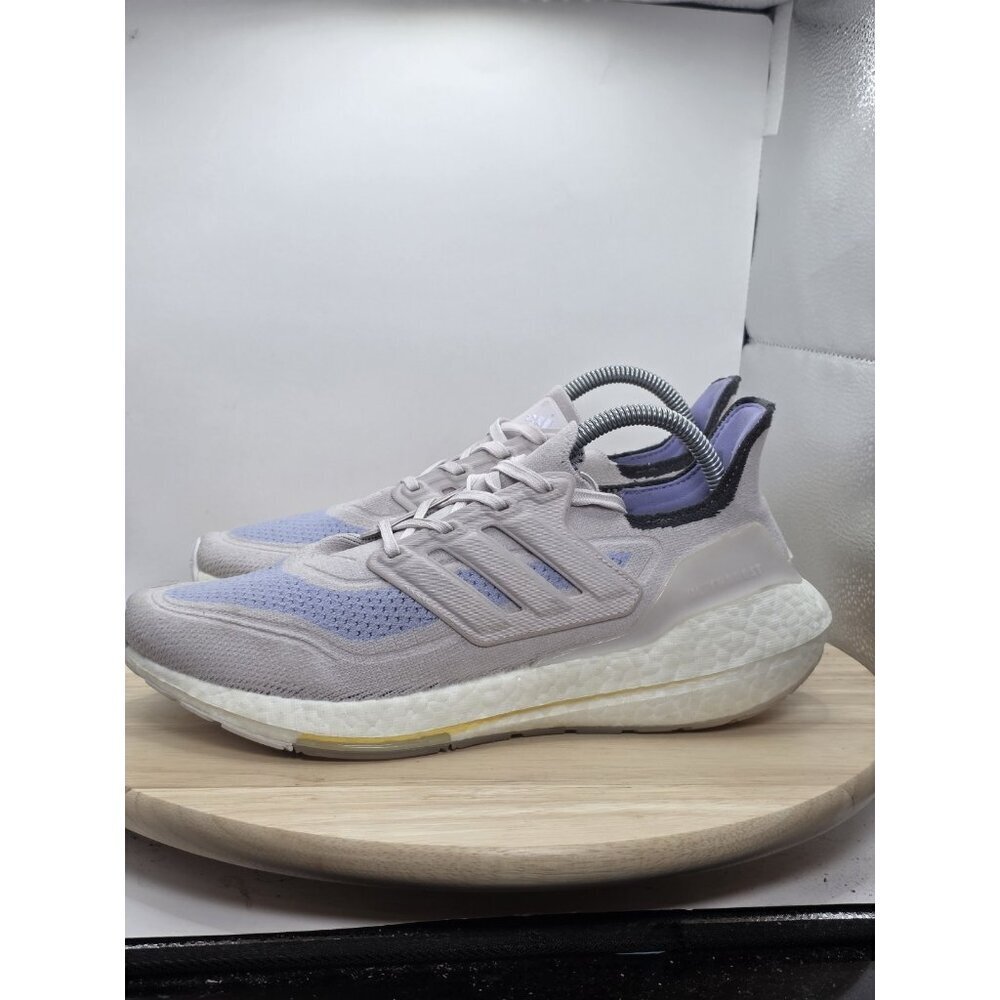 Adidas UltraBoost 21 Womens Size 9.5 Pink Purple Athletic Running Shoes Sneakers